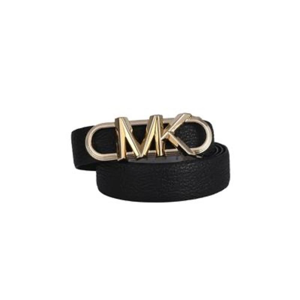 MICHAEL Michael Kors Black and Dark Brown Reversible Belt XL